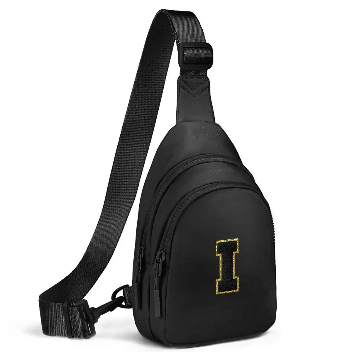 Small Initial Sling Bag Crossbody Bag Fanny Pack for Girls Women Cute Chest Bag Cross Body Bag Personalized Gift - Love Salve